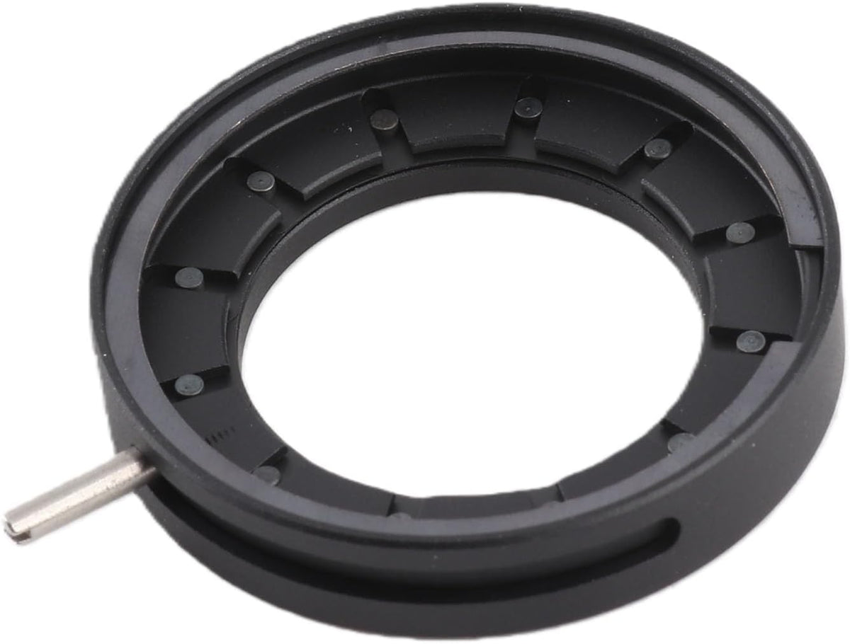 Garosa 1.5-25mm (SK23) Adjustable Aperture Diaphragm Microscope Adapter Aperture Adjustable Lens Diaphragm Optical