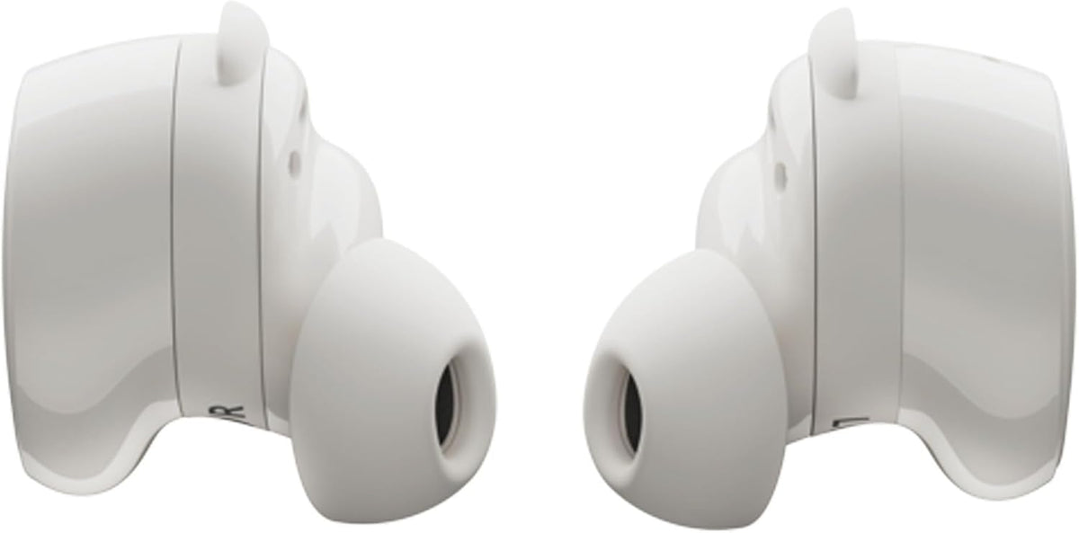 Bose QuietComfort Bluetooth Earbuds, True Wireless Earbuds with Active Noise Cancellation and Mic, Deep Bass, IPX4 Rating, Up to 8.5 Hours of Playtime, White