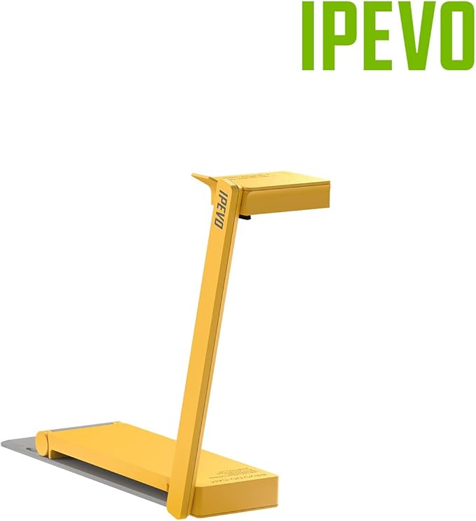 IPEVO DO-CAM Creator's Edition Portable & Compact Ultra HD 8MP USB Camera for Professional Visual Presentations and Communication — Webcam for Conference Calls Distance Learning Remote Work.
