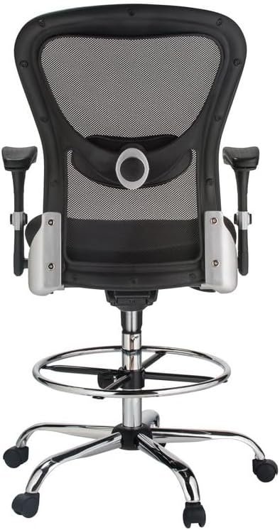 Maykoosh Drafting Chair - Adjustable Mesh Rolling Chair with Lumbar Support - Gaming & Office Chair - 250 lbs Capacity