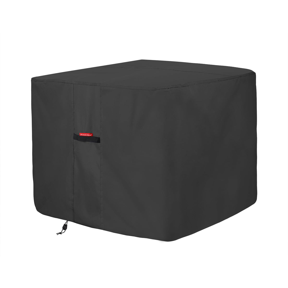 Porch Shield Waterproof AC Covers - Heavy Duty Square Air Conditioner Cover for Outside Unit Up to 36L x 36 x 39, Black