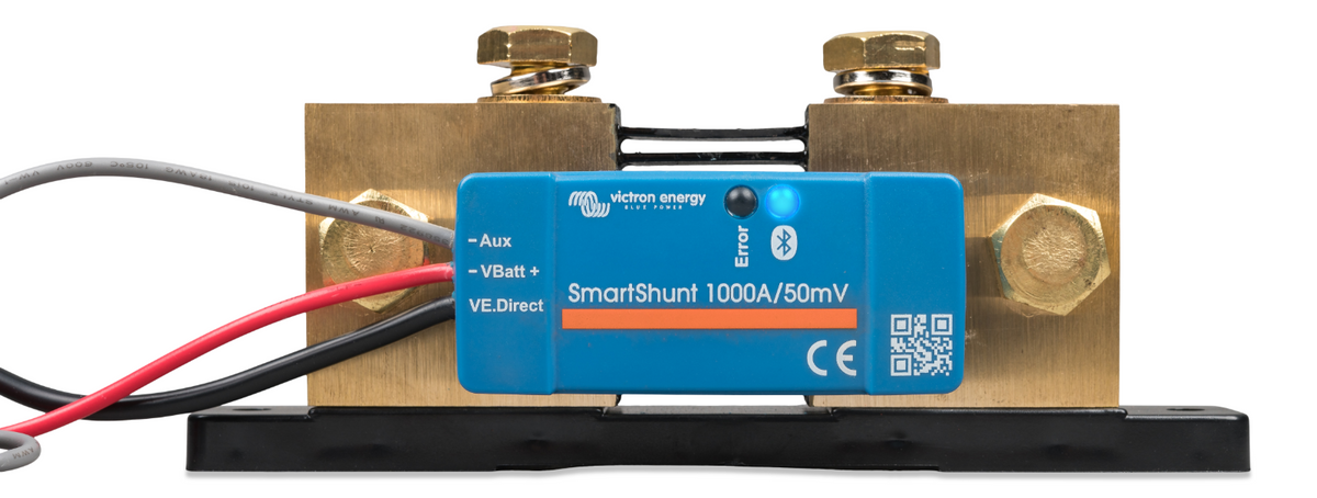 Victron SHU065220050 SmartShunt 2000A/50mV IP65 Bluetooth Smart Shunt