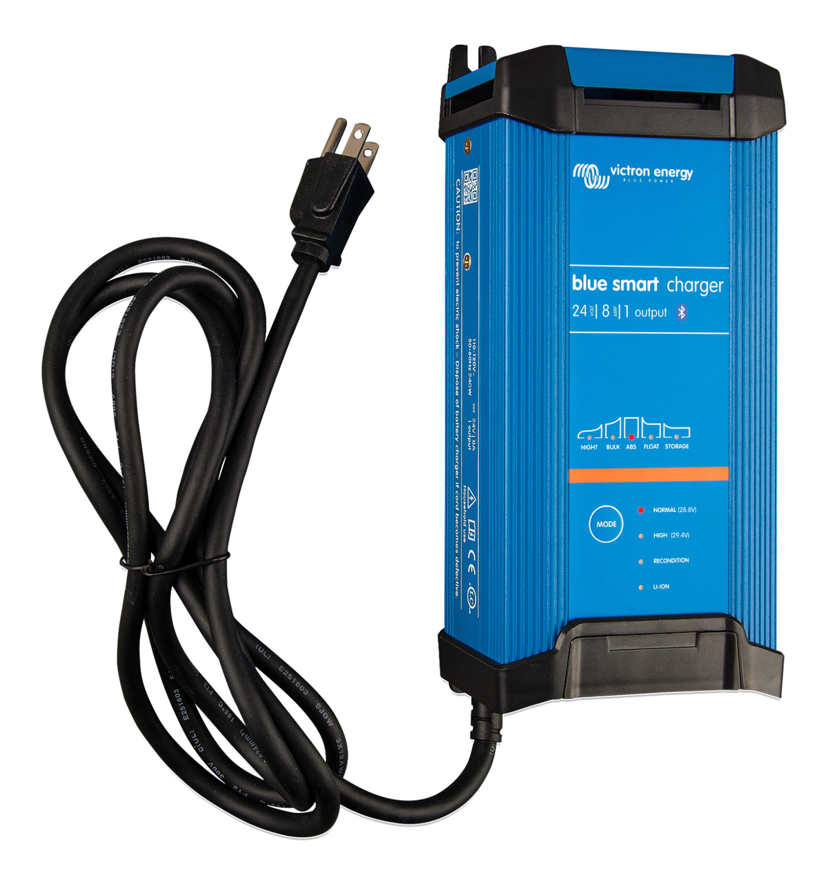 Victron BPC241245102 Blue Smart IP22 Charger 24/12(1) 120V NEMA 5-15