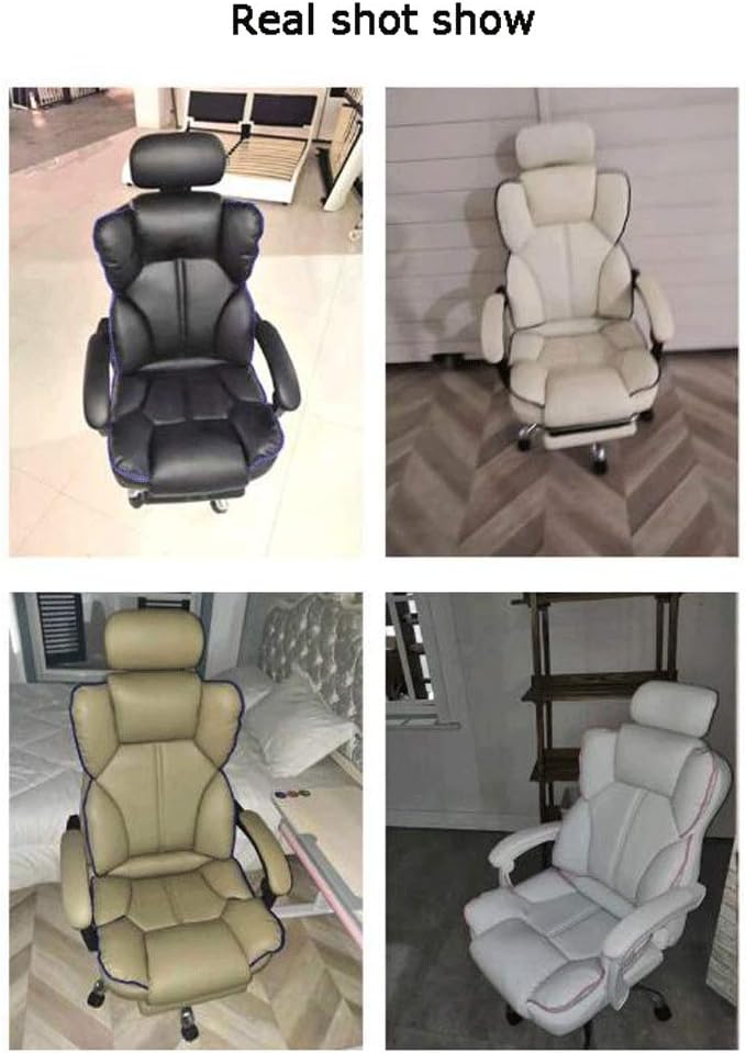 YYDS Chair Reclining Esports Chair Office Boss Chair Luxury Ergonomic Computer Gaming Chair Household Armchair with Footrest Ergonomically (Color : Pink Size : Aluminum Alloy feet)