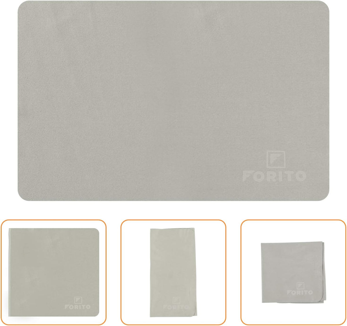 15" 15" 16" F FORITO Microfiber Liner Cleaning Cloth with Screen Keyboard Imprint Protection, Compatible with MacBook