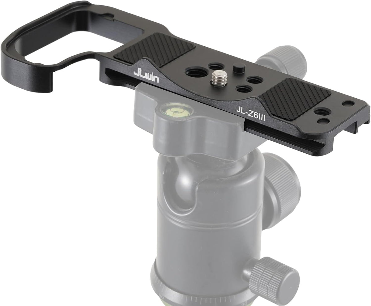 FocusFoto Z6 Z6III Quick Release Baseplate QR Plate Mount for Nikon III, Mirrorless Camera, Compatible with Arca-Swiss