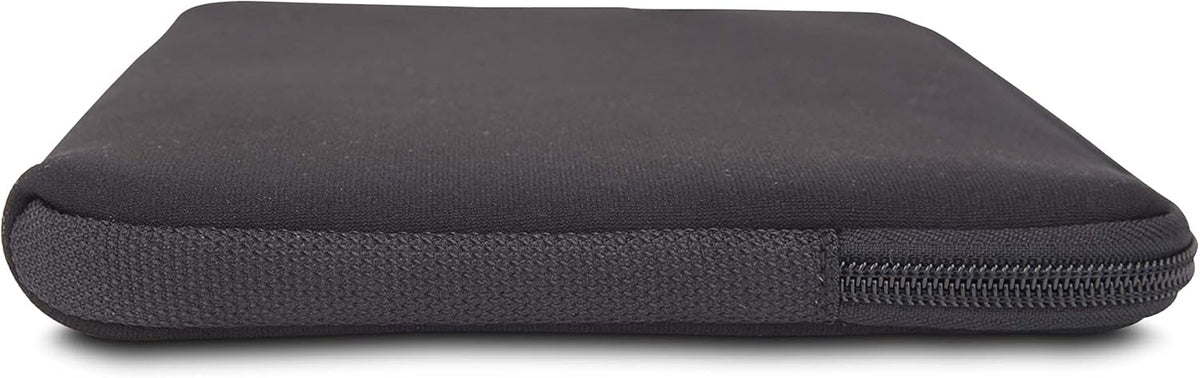 Amazon Basics 17.3-inch Laptop Sleeve, Protective Case with Zipper - Black