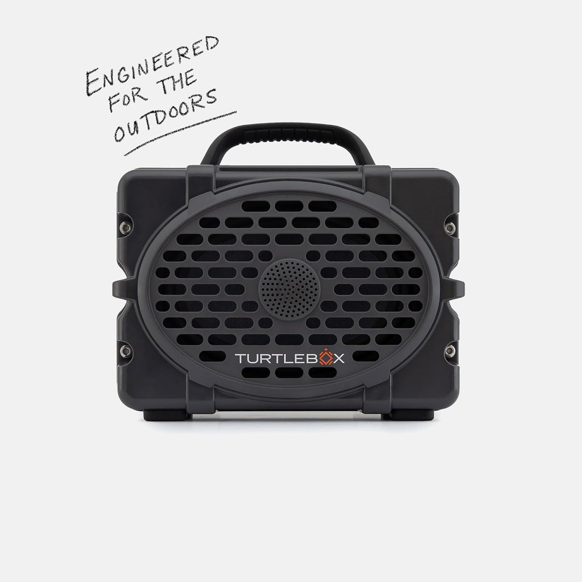 Turtlebox Original Gen 3: Portable Outdoor Bluetooth Speaker – Ultra-Loud (120dB), Waterproof (IP67), Rugged, Impact-Resistant, 3-Day Battery | Party Mode: Unlimited Pairing Stereo, Gray/Seafoam
