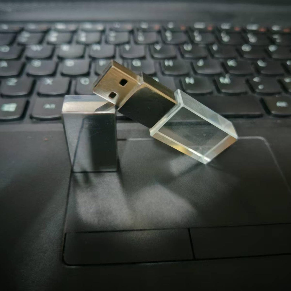 HZBDBLT 3.0 (32, Crystal USB Flash Drive LED Lighting Memory Stick Birthday Wedding Gift Pen Drive GB)
