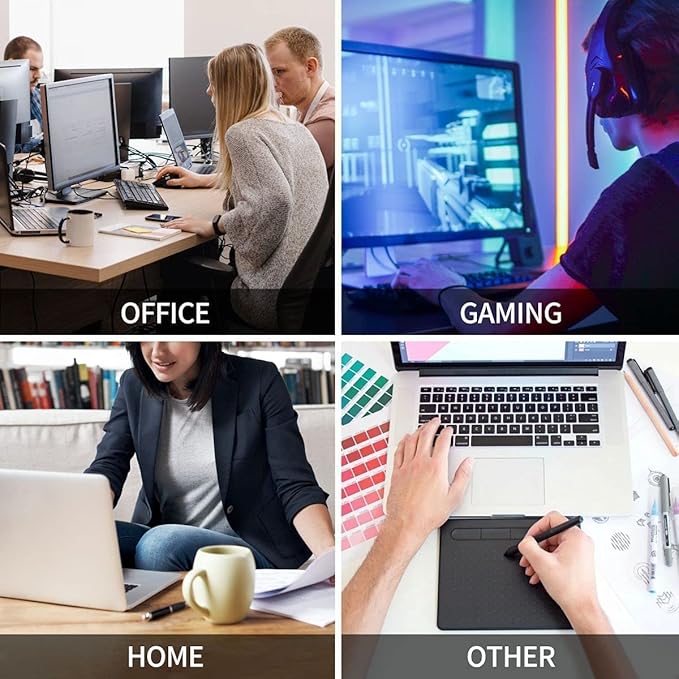 Ergonomic Keyboard Wrist Rest & Mouse Pad Wrist Rest Set Large XXL Gaming Desk Mat 31.5x 11.8Non-Slip Base Memory FoamEasy Typing Pain Relief for Office & Home Beaches Scene France Seyc