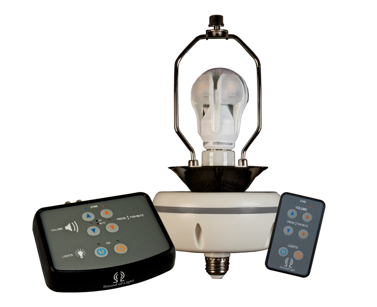SCE SOL 1100-SYS Wireless Lamp Speaker by The Sound of Light