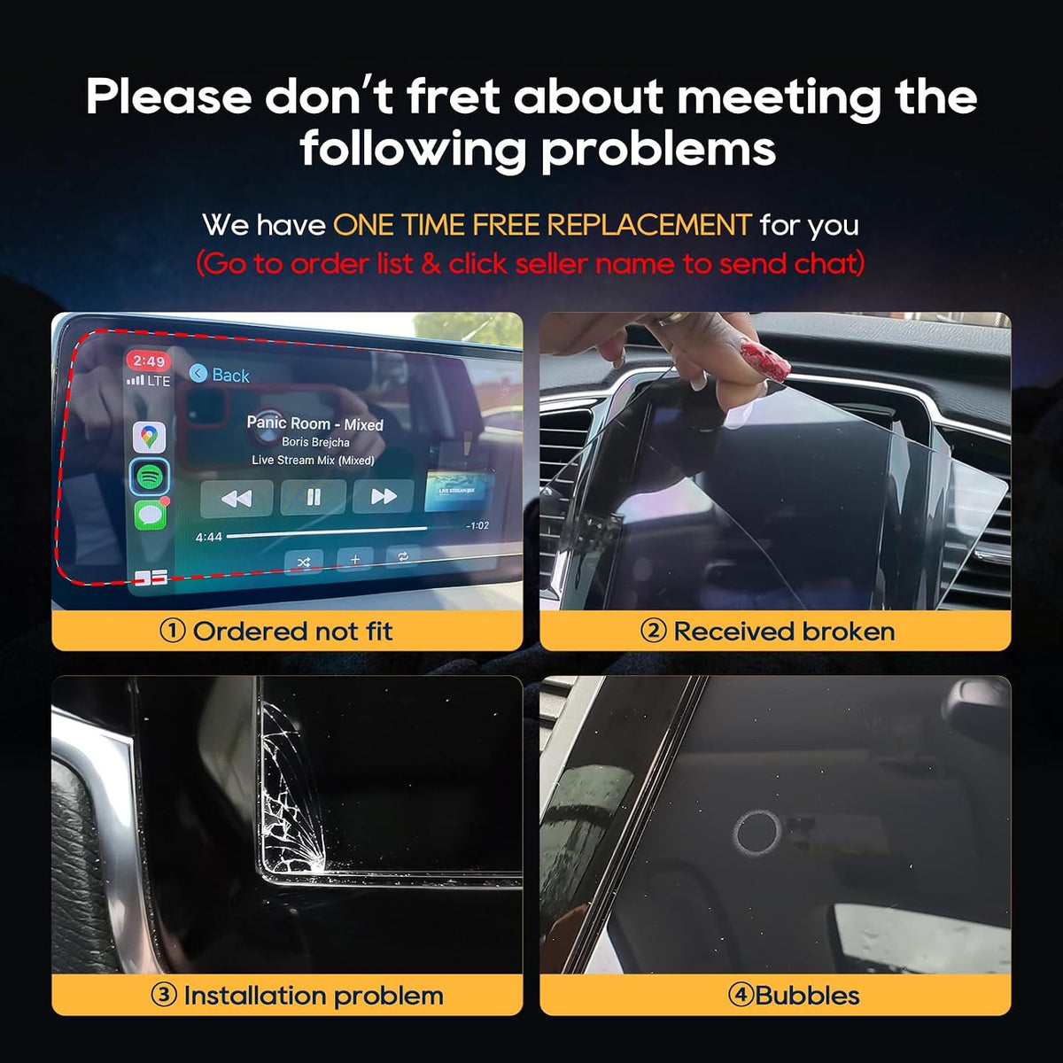 2019-2021 2019-2022 2023 RAV4 8-Inch 2019-2023 RAV4 (8-Inch) LFOTPP Corolla Cross Car Navigation Screen Protector