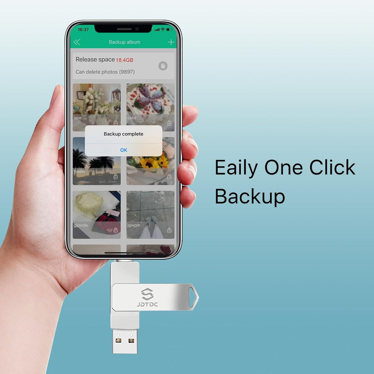 Genuine Apple MFi Certified iPhone USB Flash Drive 128GB - Real Capacity - No Fake Storage, Genuine Lightning, encrypted Auto Backup Photo Stick for iPhone iPad Photos/Videos - Avoid Fake MFi Clones!