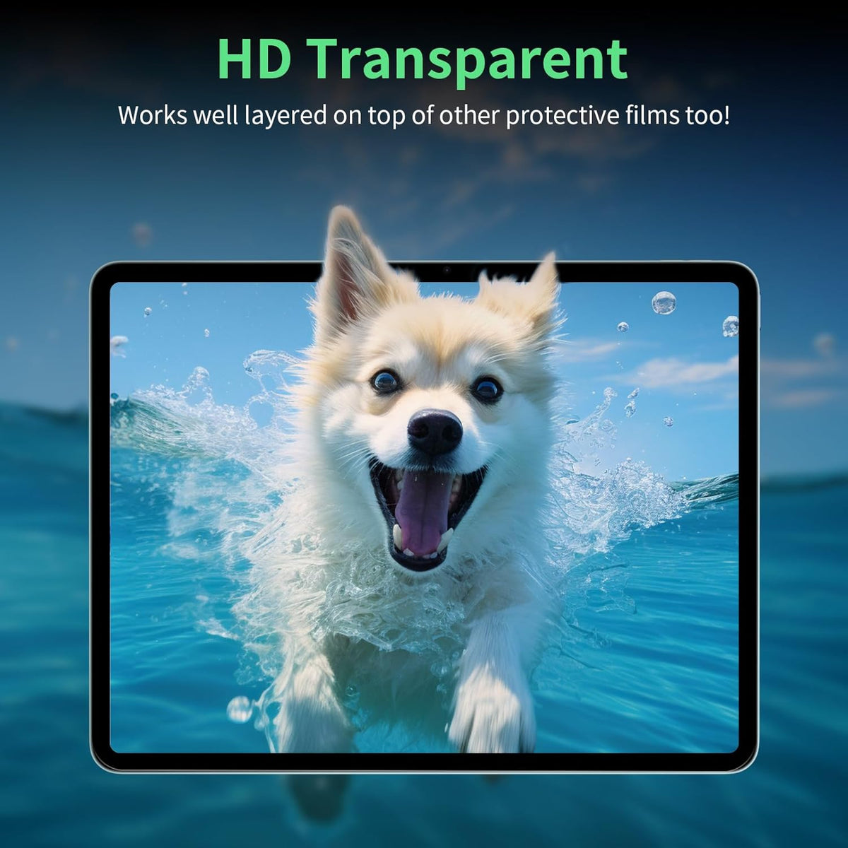Nano Privacy Screen Protector Compatible with iPad Air 11 M2/M3 (6/7th Generation,2024/2025) , Anti-Glare Blue Light Film Anti-Spy Filter, Bubble-Free Shield Easy Install Guard Removable Cover