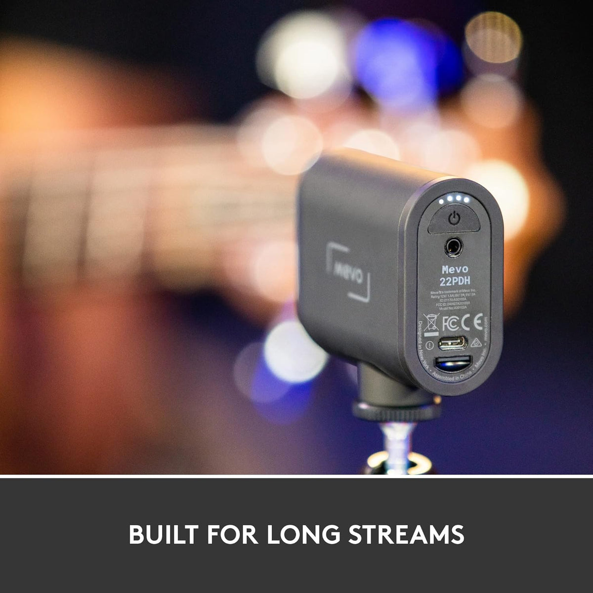 Logitech for Creators Mevo Start 3-Pack Wireless Live Streaming Cameras, for Multi-Camera HD Video,App Control and Stream via Smartphone or Wi-Fi
