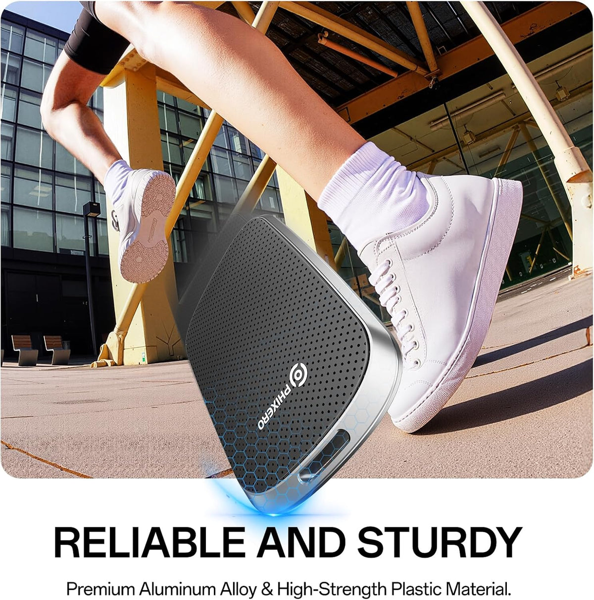 PHIXERO P5PLUS Portable SSD 2TB Up to 550MB/s, USB 3.2 Gen 2 External Solid State Drive,USB C to C&A for Smartphone,Tablet,PC,Labtop (Black)