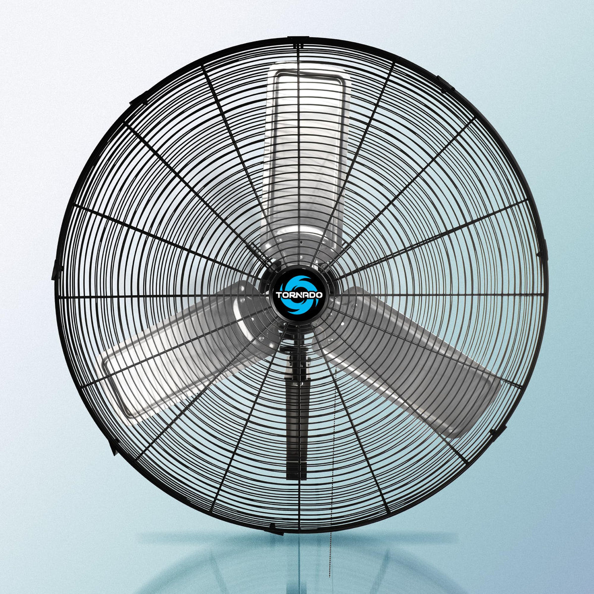 Tornado Pro Series 30 Inch High Velocity Wall Mount Fan, Oscillating Industrial & Commercial Fan, 2-Speed, 8400 CFM, 1100 RPM, 1