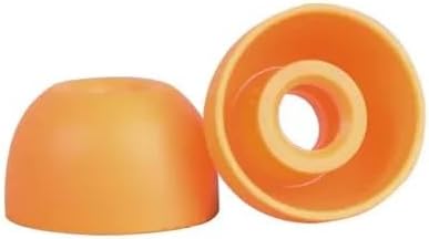 Powerbeats Pro 2 Replacement Ear Tips 5 Pairs - Designed Exclusively for Beats Powerbeats Pro 2 (2024), Not Fit Pro 1st Gen - Sport Anti-Slip Silicone Earbud Tips, Secure Gym/Running Fit -Orange