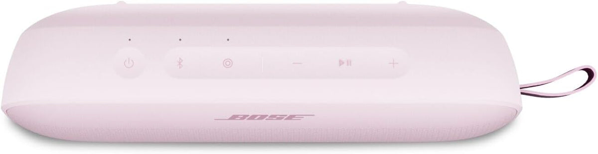 Bose SoundLink Flex Portable Bluetooth Speaker (2nd Gen), Portable Outdoor Speaker with Hi-Fi Audio, Up to 12 Hours Battery Life, Waterproof and Dustproof, Petal Pink - Limited Edition Color