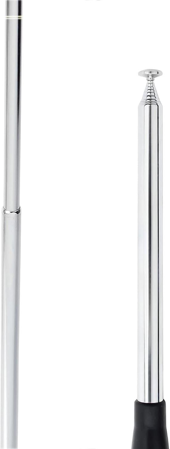 HYS 27Mhz 9-Inch 51-inch Radio(27Mhz) Antenna to Telescopic/Rod HT Antennas for CB Handheld/Portable Radio with BNC