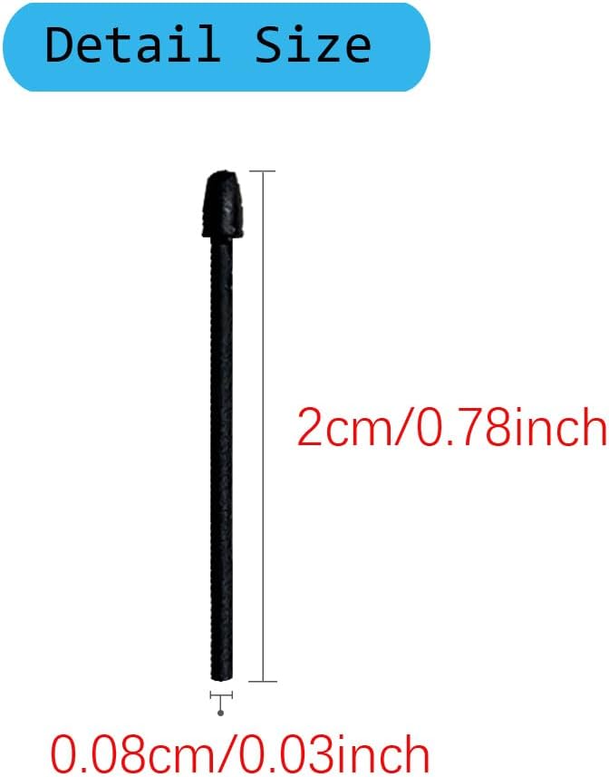 Pen Tips Replacement Compatible with Kindle Scribe Basic Pen, Pencil Nibs Compatible with Kindle Scribe Premium Pen (1 PCS Metal Tips, 10 PCS 2B Tips)