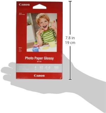 Canon PGI-280XL/CLI-281 5 Color Pack Compatible to TR8520, TR7520, TS9120 Series,TS8120 Series, TS6120 Series and CanonInk Glossy Photo Paper 4"x 6" 100 Sheets (1433C001)
