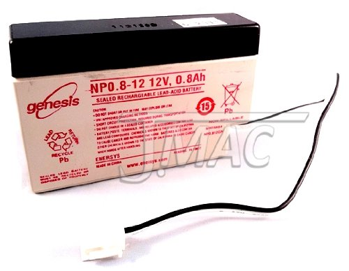EnerSys Genuine NP0.8-12 GENESIS NP Sealed Lead Acid Battery