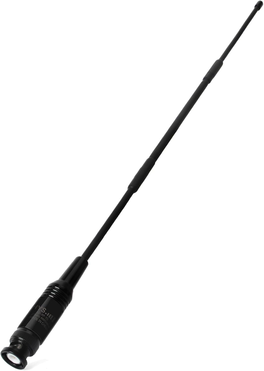 HYS 27Mhz 13-Inch BNC-Male Antenna for CB Handheld/Portable Radio with BNC Connector Compatible with Cobra Midland
