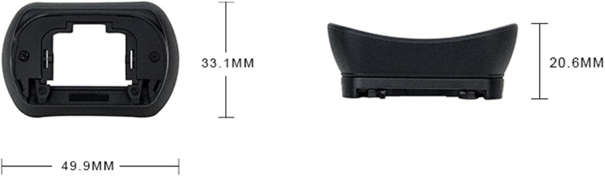 DBEIXIWEI A7 A7 A7 Soft Silicone Camera Viewfinder Eyecup, Camera Fittings for Sony II III