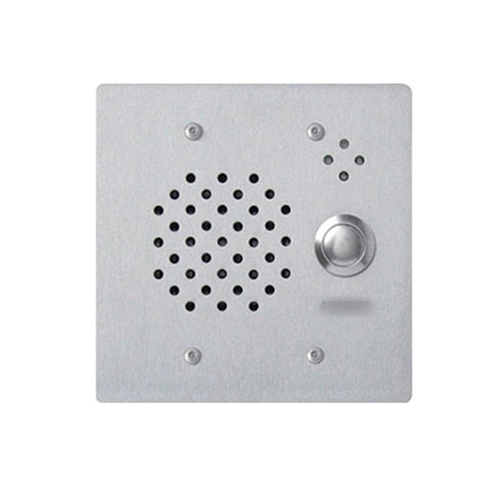 Aiphone IE-SS-A Audio Only Door Station, Stainless Steel, Flush Mount