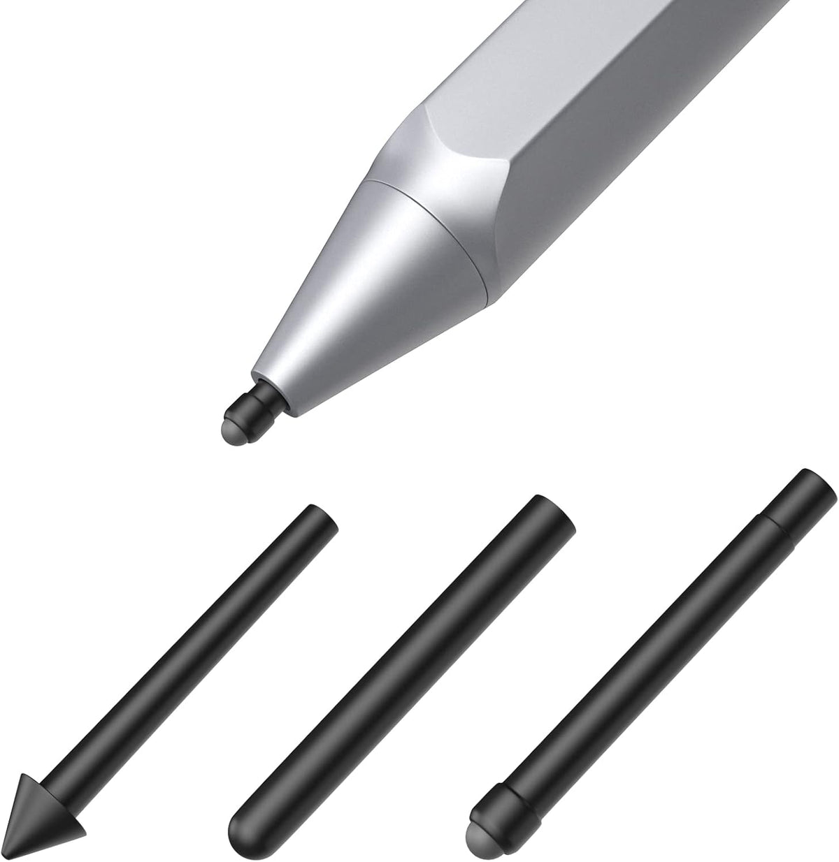 Moko Pen Tips for Surface Pen (3 Packs, HB/2H/H Type), Surface Pen Tip Replacement Kit Compatible with Surface Pro 2017 Pen (Model 1776)/Surface Pro 4 Pen, Original Pen Nibs Refill for Stylus Pen
