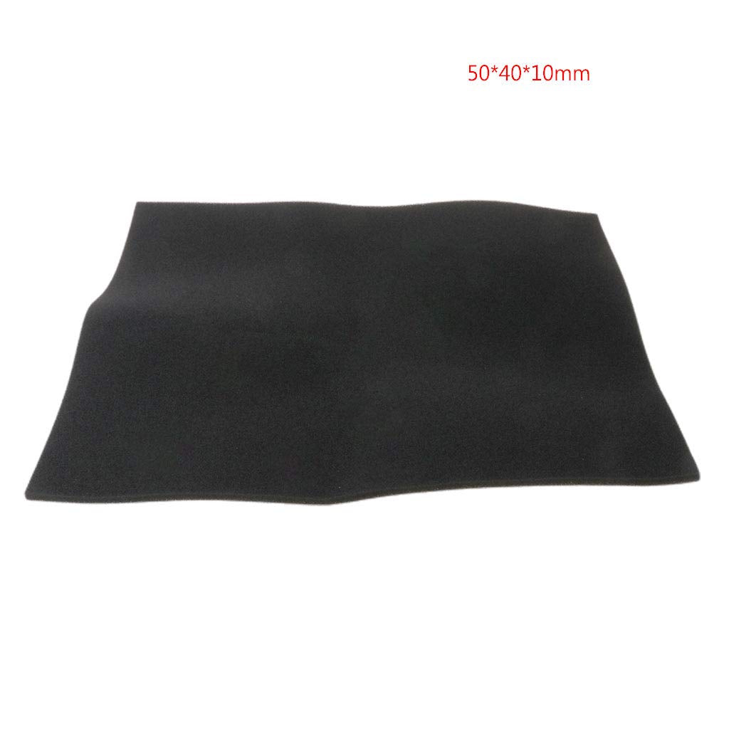 hejhncii 500x400x3/5MM DIY Computer Dust Filter Mesh PC for Case Fan Cooler Dustproof Cover Sponge