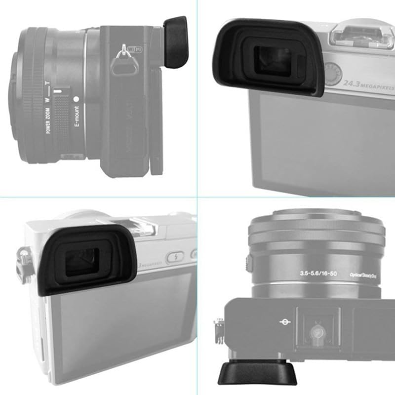 A6000 A6100 A6300 A5000 Rubber Camera Viewfinder Eyecup Eyepiece Eyeshade for Sony Eye Cup Protector Replaces