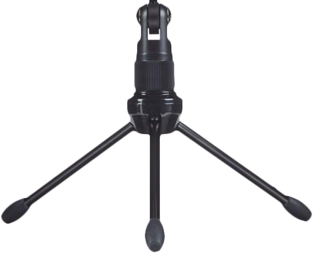 Amazon Basics Mini USB Condenser Microphone for Online Meeting, Gaming, Podcast - Black