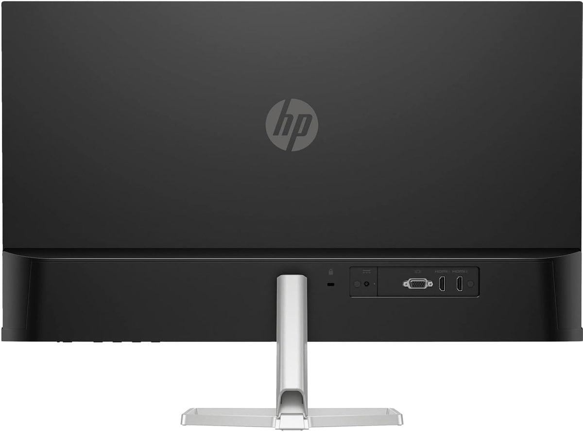 HP Series 5 527sf Monitor (Replaces Model M27h) 94F44AA#ABA w/Docztorm Dock, 27" FHD IPS (1920x1080) Display, 2x HDMI, 1x VGA, Flicker-free, Ideal for Home & Business, Black/Silver (2024 Latest Model)