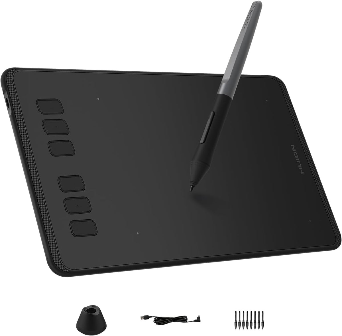 HUION H640P 6x4 inch 8192 6 Inspiroy Drawing Tablet, Digital Art with Battery-Free Stylus, Pen Pressure, Hot Keys