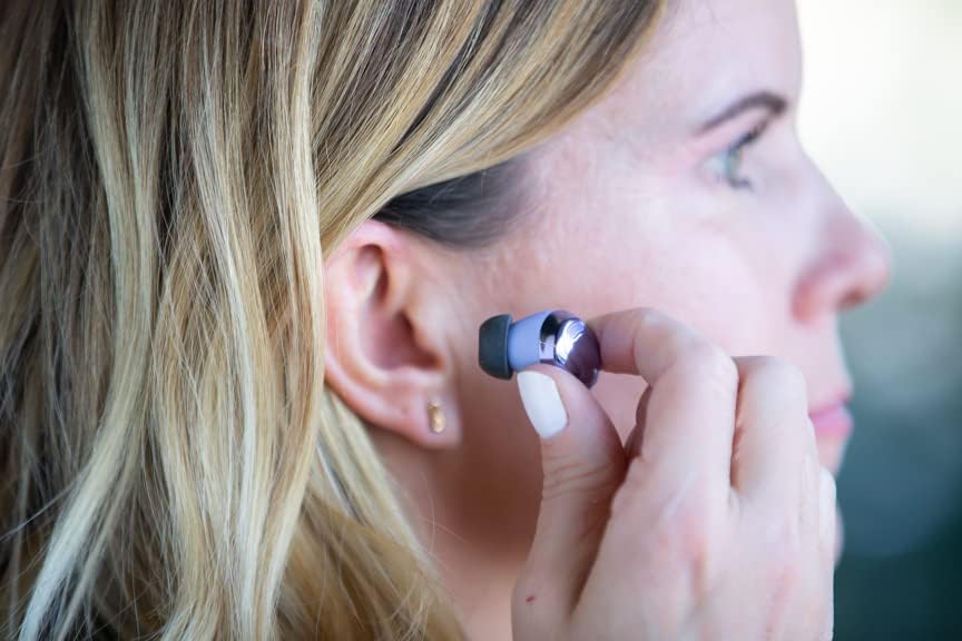 Comply Memory Foam Replacement Earbud Tips for Samsung Galaxy Buds Pro | Ultimate Comfort, Secure Fit, Superior Noise Isolation | Black, Medium (3 Pairs)