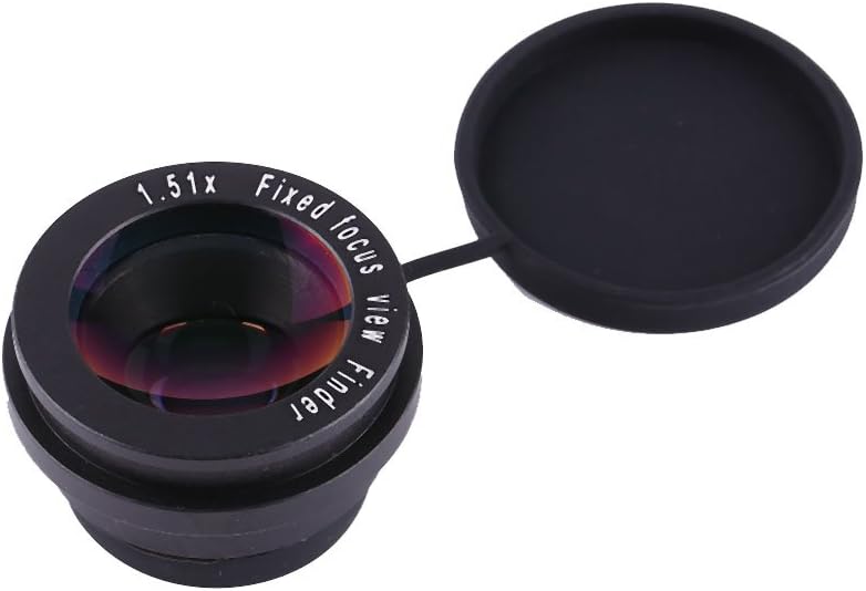 Generic 1.51X 6 Viewfinder Magnifier Eyepiece, Camera Viewfinder Magnifier High Magnification, Clear View with Mounting