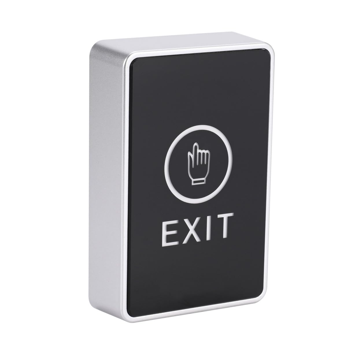 Touch to Exit Button for Door Access Control System LED Light 5 Contact Output Push Exit Switch Rectangle Shape 4pcs