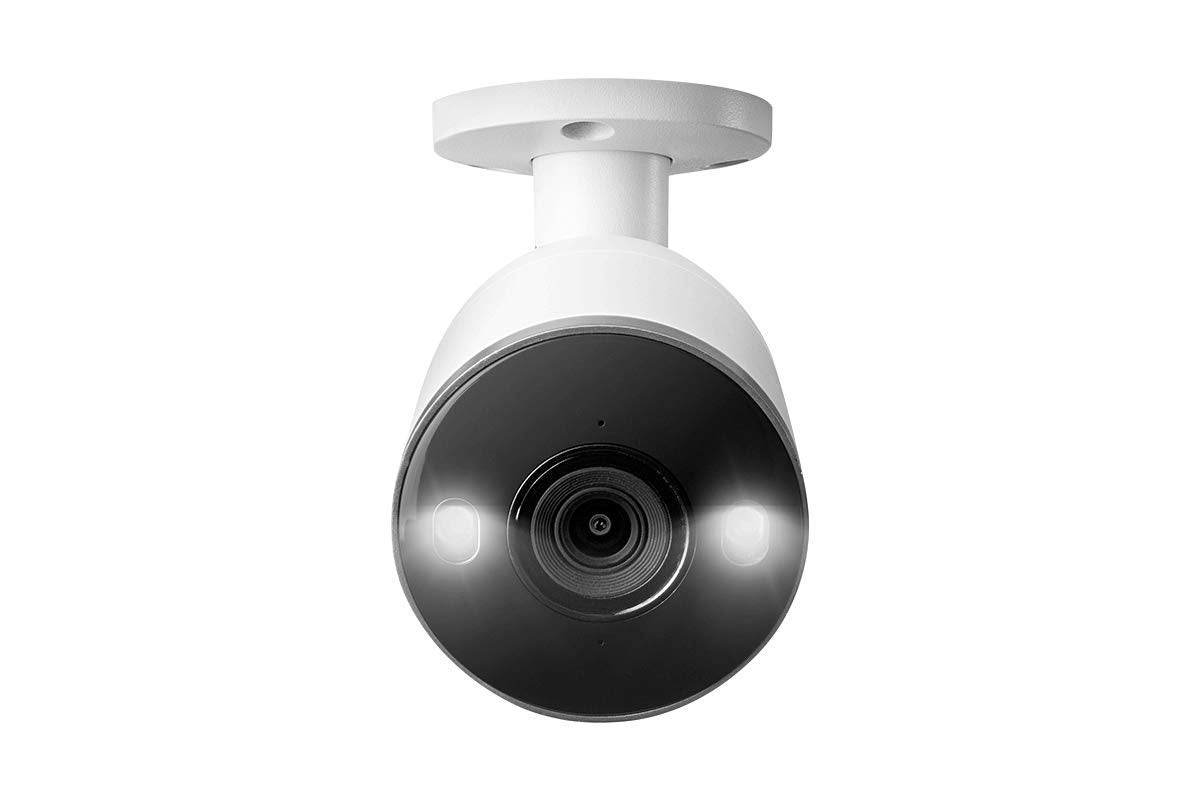 Lorex N4K2SD-88WB Surveillance System Featuring N842A82 Fusion 4K 2TB NVR and 8 E892AB 4K 8MP Active Deterrence Bullet Camera