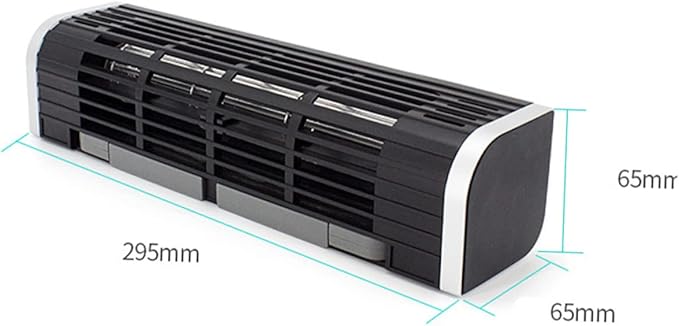 Usb Portable Laptop Cooler with Adjustable Holder Compact Cooling Fan for Notebooks Silent Efficient Heat Dissipation for Home Office Use Black