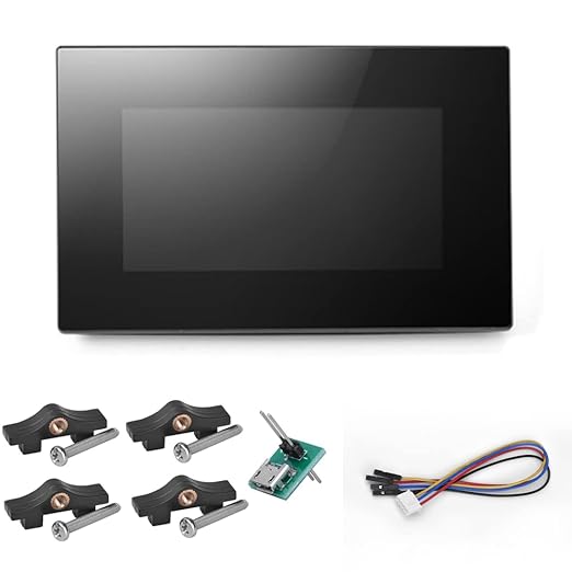 Nextion 7.0 LCD Module Touch Display Intelligent Series NX8048P070-011C-Y HMI IPS RGB 65K Capacitive Touchscreen Pannel with Enclosure