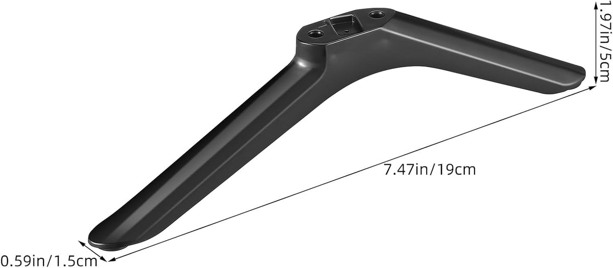Abaodam 32 Inch Universal Tv Stand Legs Replacement Feet with Screws for Smart Tvs Tabletop Base Pedestal Stand Mount
