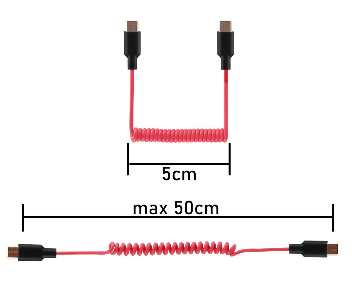 JCMOYUTY Mic Adapter for Rode Wireless GO 2 ME Pro Micro USB C to USB C Microphone Cable, for Hollyland Lark M1 / M2 / MAX / 150 / M1 / MAX Duo DAC