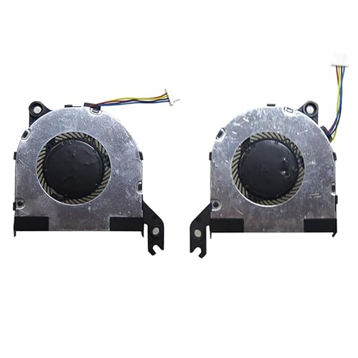 Laptop Fan for Dynabook Portege X30W-J-004003 X30W-J-007003 X30W-J-01N003 X30W-J-01U003 X30W-J-08G003 X30W-J-096003 X30W-J-10V X30W-J-11F X30W-J-13O X30W-J-14D X30W-J-BTO X30W-J3132 A Pair DC5V 370mA