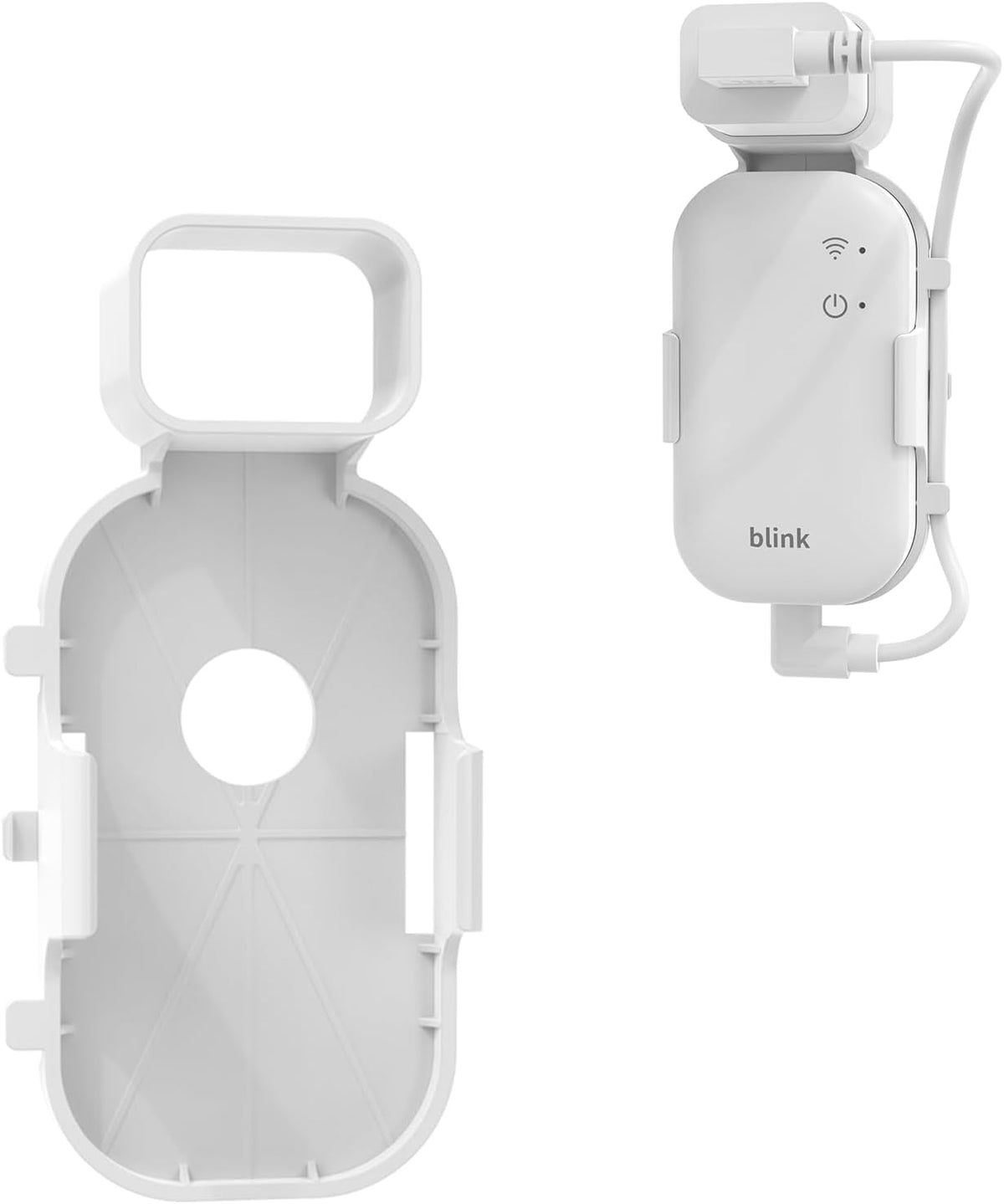 Huafly Wall Mount for Blink Sync Module - No Drill, Compact Design