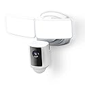 Feit Electric SEC5000/CAM/WIFI Outdoor LED Smart Security Camera with Motion Sensor, 2-Way Audio, 5000 Lumens Floodlight, Works with Alexa and Google