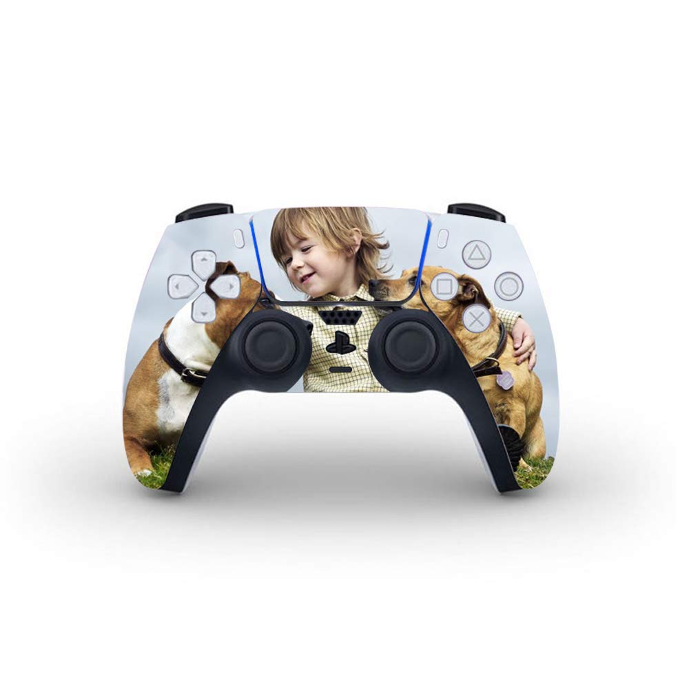 Custom Vinyl Skin Sticker Decal Cover for PS5 PlayStation Controller with Your Own Picture