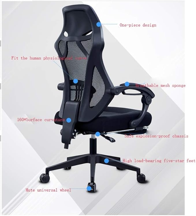 Office Chair Gaming Chair Computer Chair Comfortable Office Chair Home Computer Chair Reclining Game Chair Ergonomic Swivel Chair Computer Gaming Chair