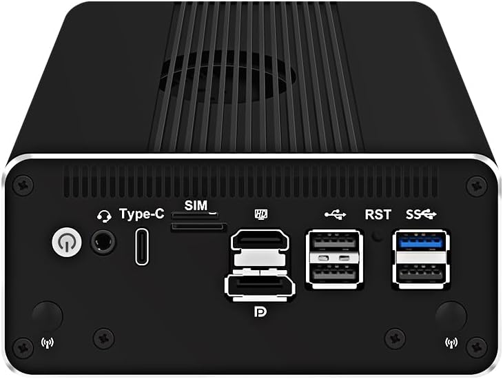 CWWK Intel Alder Lake N100(4C/4T Up to 3.4GHz)/N305(8C/8T Up to 3.8GHz) Dual SFP+10GbE Mini PC|4xIntel I226-V 2.5GbE |DDR5 Memory|PCI-E x4|HDMI+DP+Type-C (10 Gigabit N305, 8G RAM 128G SSD)